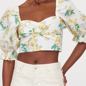 Lemon top by H&M (SEARCHING FOR THIS TOP)
